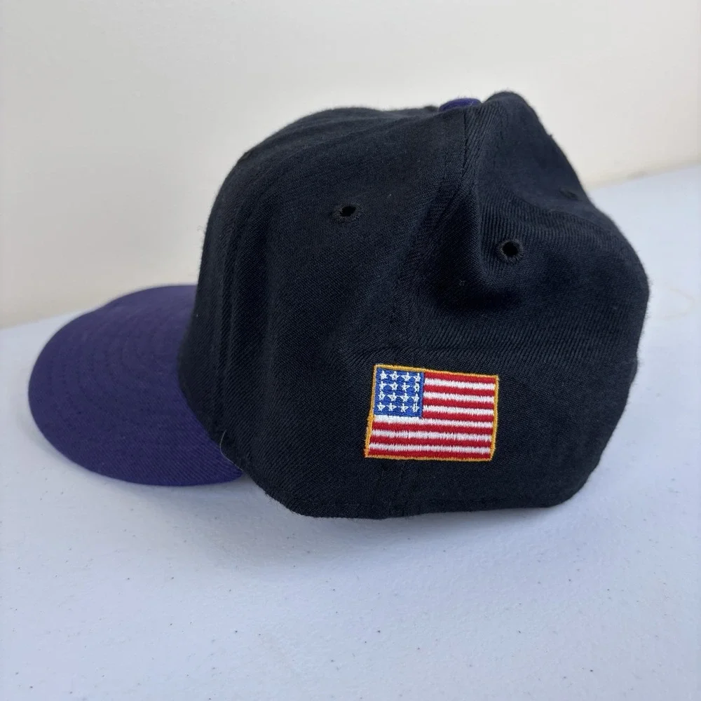 Vintage Colorado Rockies Hat Cap Size 7 1/8 Fitted 59Fifty New‎ Era Wool MLB 90s